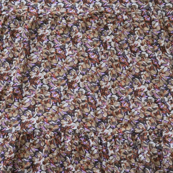 Natural Life Wmns Floral Tiered A-line Maxi Dress L/XL Cottagecore Farm Prairie - Picture 10 of 10